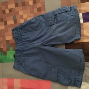 Boy's cargo shorts blue